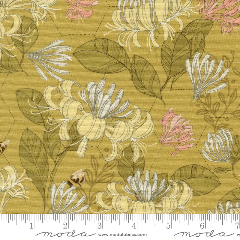 PRE - Order Pollinators by Robin Pickens - Golden 48812 14 - Half Yard - December 2026 - Modern Fabric Shoppe