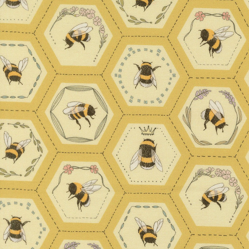 PRE - Order Pollinators by Robin Pickens - Honey 48814 13 - Half Yard - December 2026 - Modern Fabric Shoppe