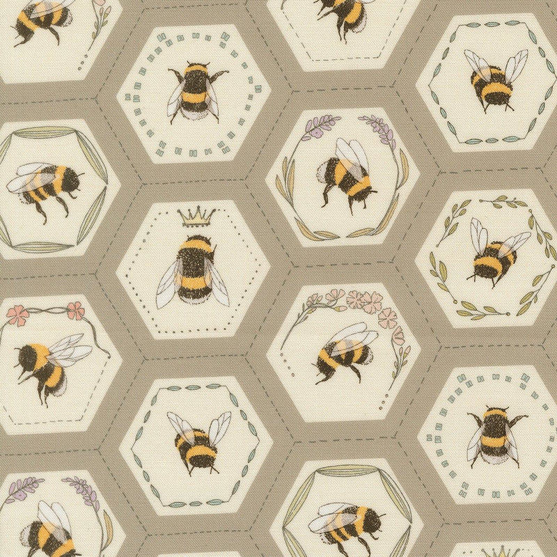 PRE - Order Pollinators by Robin Pickens - Pebble 48814 18 - Half Yard - December 2026 - Modern Fabric Shoppe