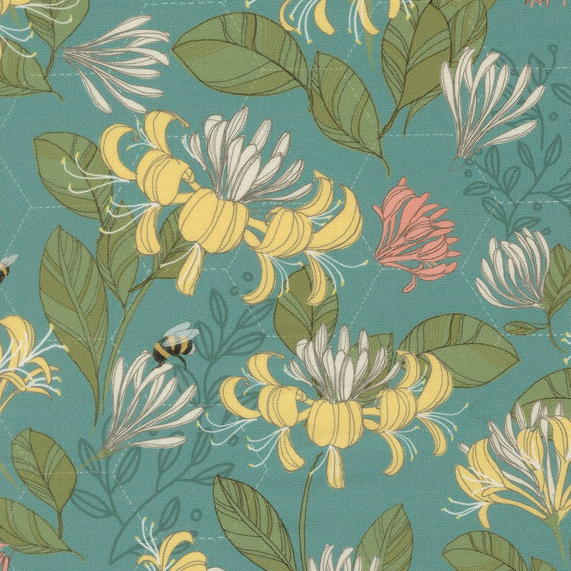 PRE - Order Pollinators by Robin Pickens - Pond 48812 17 - Half Yard - December 2026 - Modern Fabric Shoppe