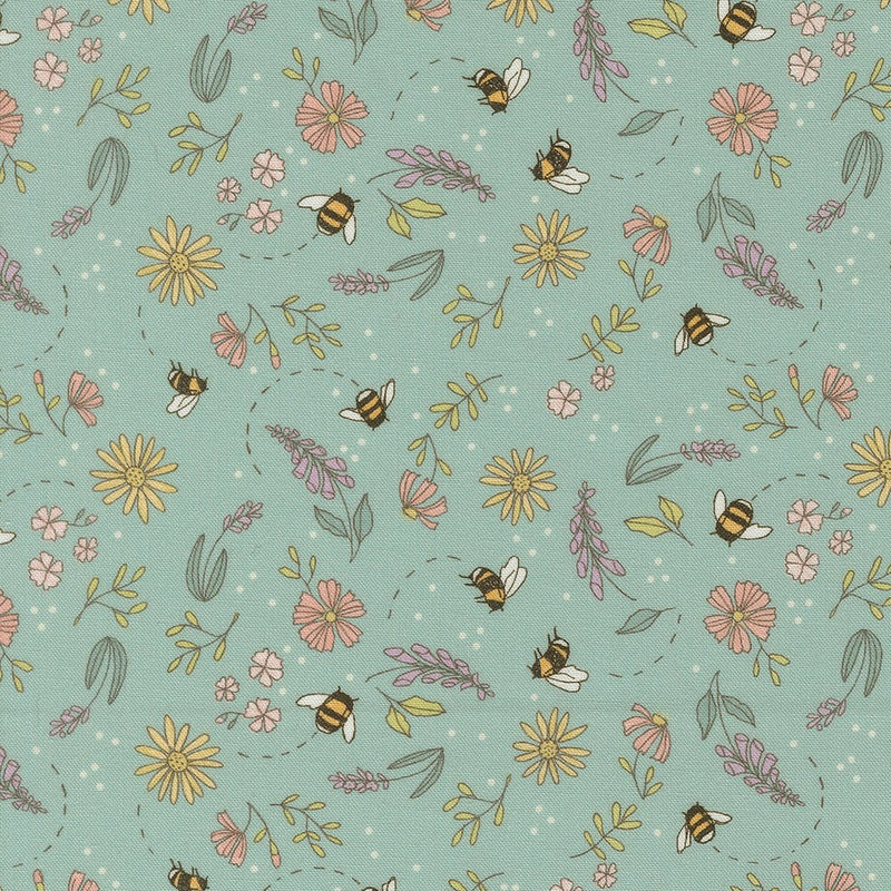 PRE - Order Pollinators by Robin Pickens - Stream 48813 16 - Half Yard - December 2026 - Modern Fabric Shoppe