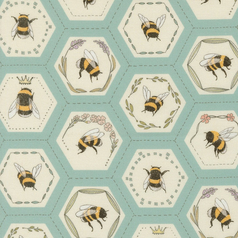 PRE - Order Pollinators by Robin Pickens - Stream 48814 16 - Half Yard - December 2026 - Modern Fabric Shoppe