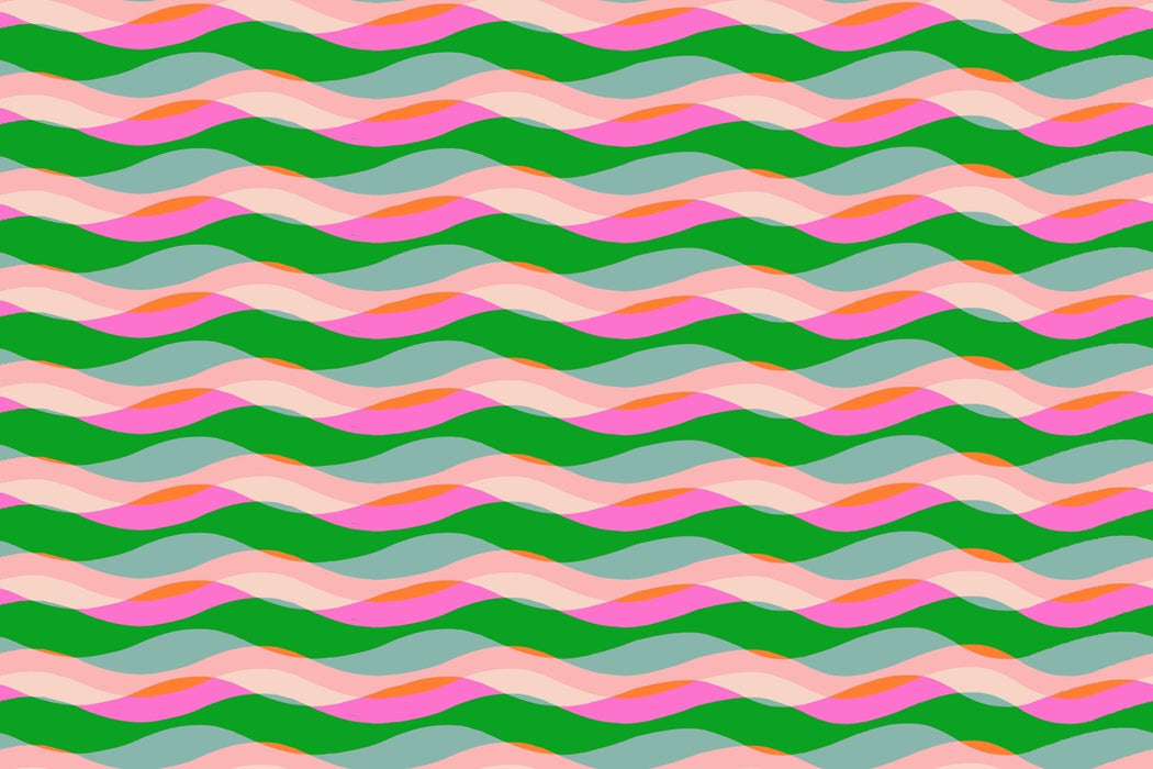 PRE - ORDER Poolside Too - Collaboration by Ruby Star Society - Poolside Waves RS 5198 13 - Lipstick - Half Yard - April 2026 - Modern Fabric Shoppe