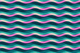 PRE - ORDER Poolside Too - Collaboration by Ruby Star Society - Poolside Waves RS 5198 15 - Peacock - Half Yard - April 2026 - Modern Fabric Shoppe