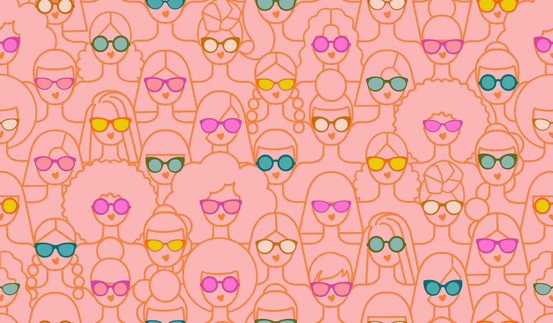 PRE - ORDER Poolside Too - Collaboration by Ruby Star Society - Shine Girl, Shine RS 5202 13 - Balmy - Half Yard - April 2026 - Modern Fabric Shoppe