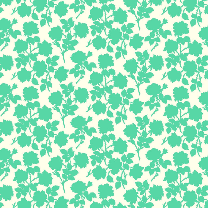 PRE - Order Pop Sugar by Heather Bailey - Bramble 92055 - 60 Turquoise - Half Yard - April 2025 - Modern Fabric Shoppe