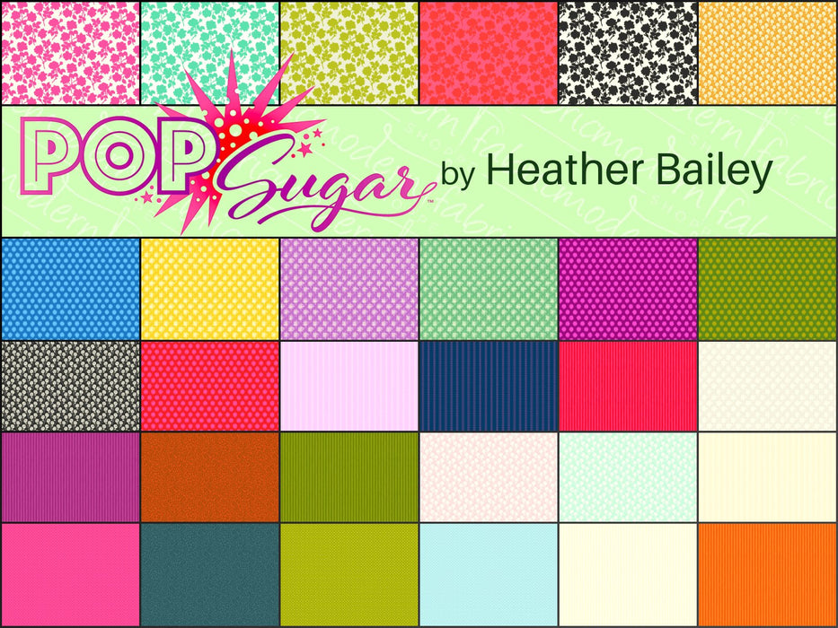 PRE - Order Pop Sugar by Heather Bailey - Fat Quarter Bundle - April 2025 - Modern Fabric Shoppe