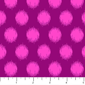 PRE - Order Pop Sugar by Heather Bailey - Top Dot 92060 - 84 Violet - Half Yard - April 2025 - Modern Fabric Shoppe