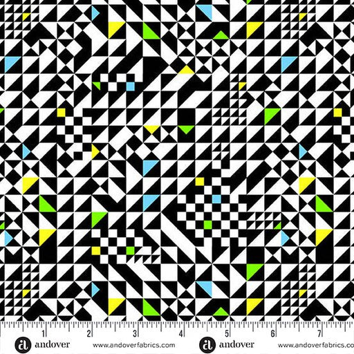 PRE - Order Prismatic by Libs Elliott - Check It A - 10439 - K Cosmic - Half Yard - August 2026 - Modern Fabric Shoppe