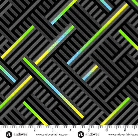 PRE - Order Prismatic by Libs Elliott - Rouge Weave A - 10437 - C Cosmic - Half Yard - August 2026 - Modern Fabric Shoppe