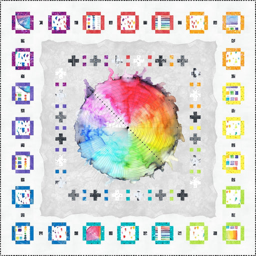 PRE - Order Prismatica Quilt Kit featuring Hue by Giucy Giuce - May 2026 - Modern Fabric Shoppe
