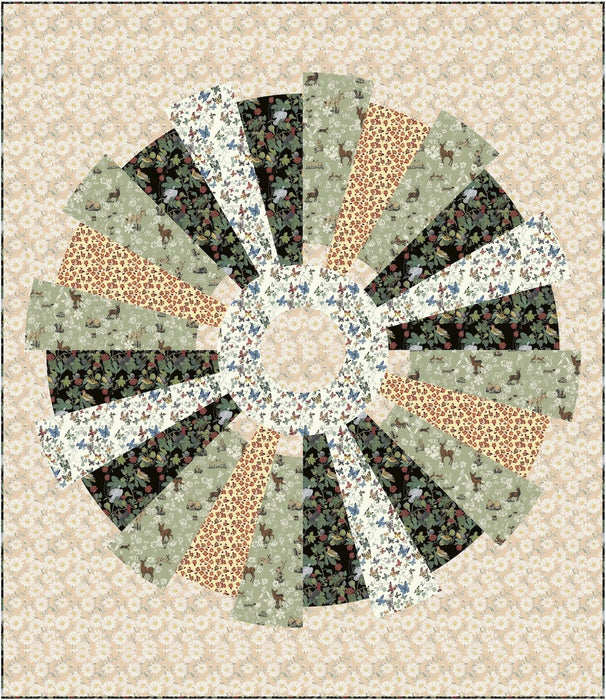 PRE - Order Razzamatazz Quilt Kit featuring Last Fall In Japan by Nathalie Lete - September 2026 - Modern Fabric Shoppe