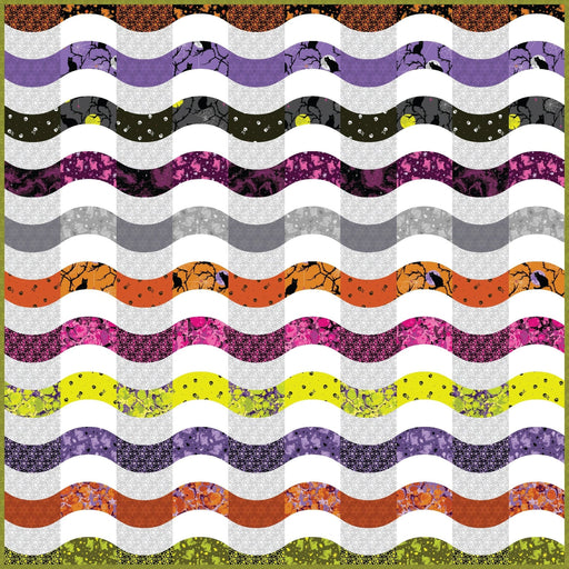 PRE-Order Ripple Chips Light Quilt Kit featuring Enchanter by Libs Elliott- April 2027 - Modern Fabric Shoppe