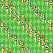 PRE - Order Rivera by Odile Bailloeul - Beach Club PWOB131.GREEN - Half Yard - November 2026 - Modern Fabric Shoppe