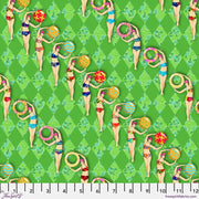 PRE - Order Rivera by Odile Bailloeul - Beach Club PWOB131.GREEN - Half Yard - November 2026 - Modern Fabric Shoppe