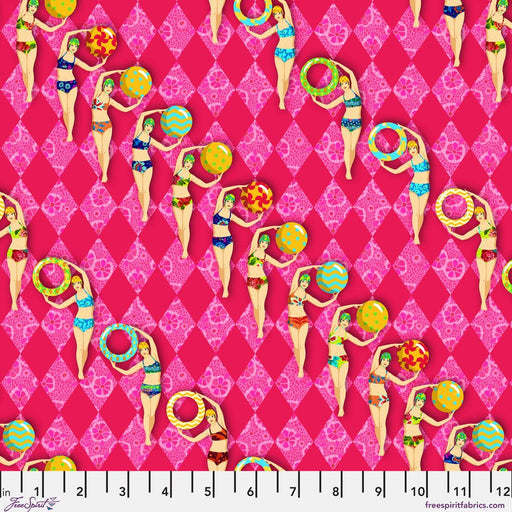 PRE - Order Rivera by Odile Bailloeul - Beach Club PWOB131.PINK - Half Yard - November 2026 - Modern Fabric Shoppe