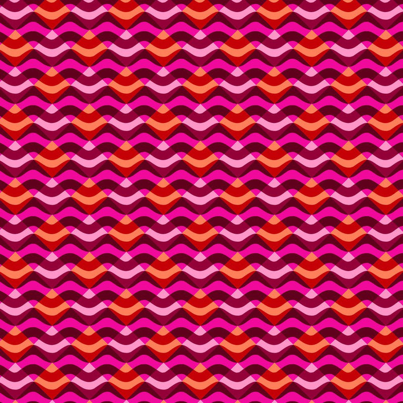 PRE - Order Rivera by Odile Bailloeul - Cannes PWOB136.RED - Half Yard - November 2026 - Modern Fabric Shoppe