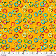 PRE - Order Rivera by Odile Bailloeul - Lazy Loops PWOB134.YELLOW - Half Yard - November 2026 - Modern Fabric Shoppe