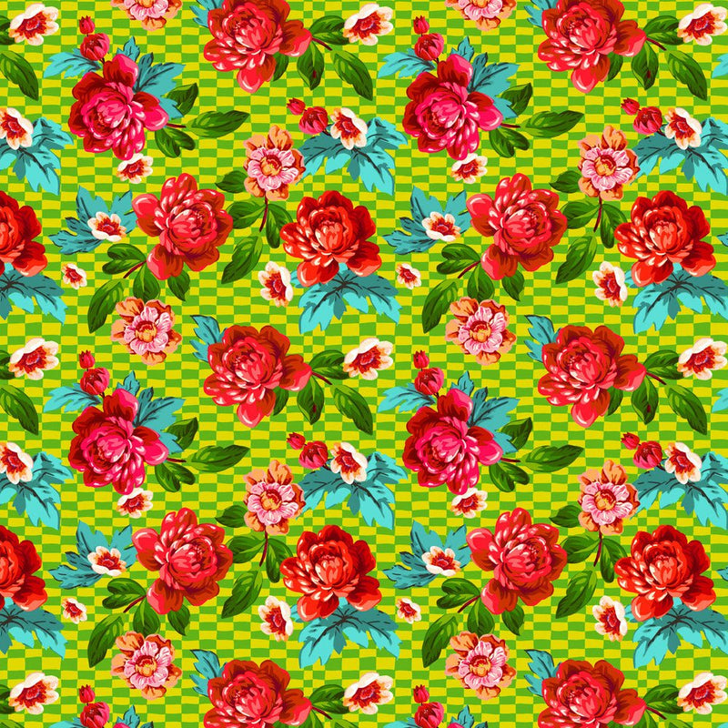 PRE - Order Rivera by Odile Bailloeul - Pink Al PWOB130.GREEN - Half Yard - November 2026 - Modern Fabric Shoppe
