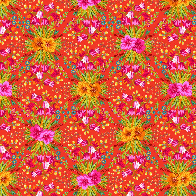 PRE - Order Rivera by Odile Bailloeul - Terrace PWOB132.RED - Half Yard - November 2026 - Modern Fabric Shoppe