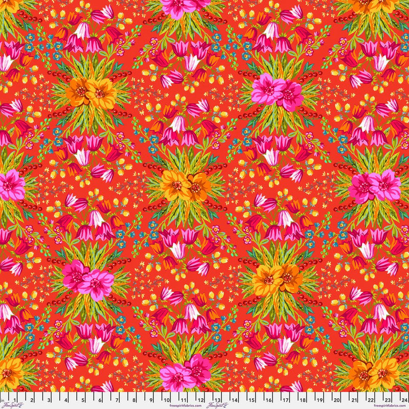 PRE - Order Rivera by Odile Bailloeul - Terrace PWOB132.RED - Half Yard - November 2026 - Modern Fabric Shoppe