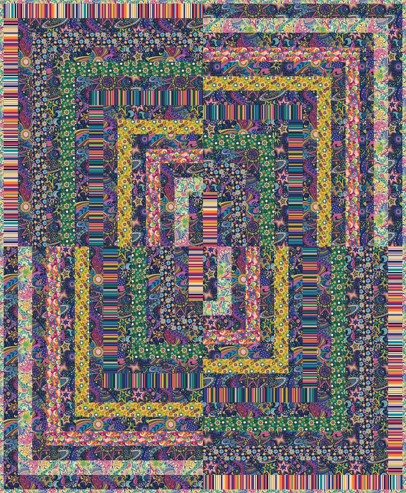 PRE-Order Sally Kelly- Cosmic Dream Quilt Kit featuring Cosmos- November 2026 - Modern Fabric Shoppe
