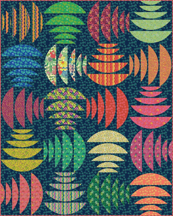 PRE - Order Sally Kelly - Nestle Quilt Kit featuring Sunshine - April 2026 - Modern Fabric Shoppe