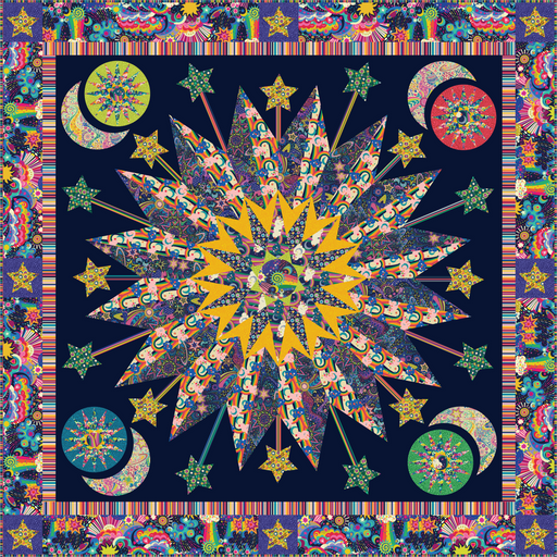 PRE-Order Sally Kelly- Shooting Star Quilt Kit featuring Cosmos- November 2026 - Modern Fabric Shoppe