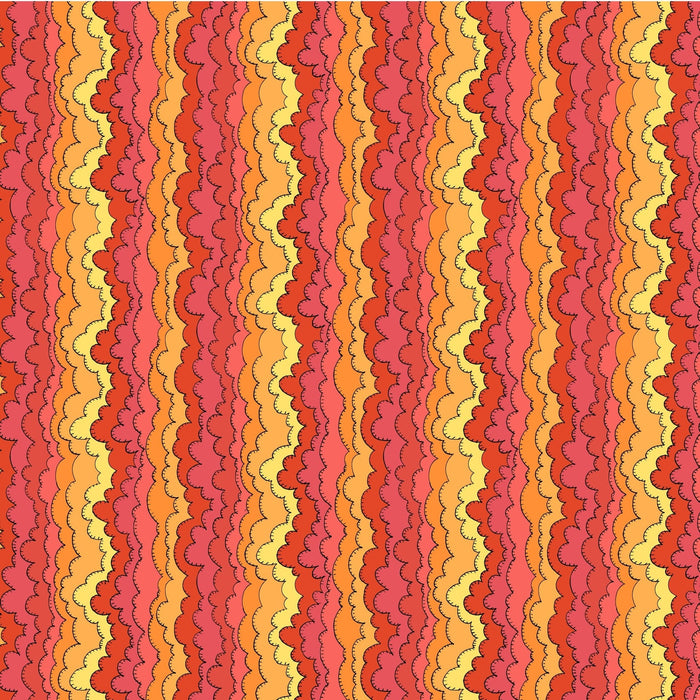 PRE - Order Sally Kelly - Sunshine - Aurora 54977D - 7 Sunset - Half Yard - April 2026 - Modern Fabric Shoppe