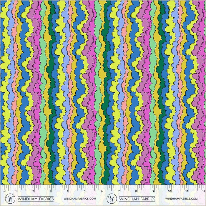 PRE - Order Sally Kelly - Sunshine - Aurora 54977D - X Multi - Half Yard - April 2026 - Modern Fabric Shoppe