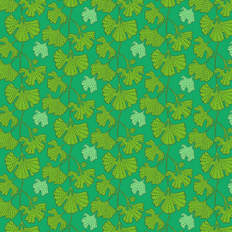 PRE - Order Sally Kelly - Sunshine - Ginkgo 54978D - 8 Kelly Half Yard - April 2026 - Modern Fabric Shoppe
