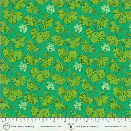 PRE - Order Sally Kelly - Sunshine - Ginkgo 54978D - 8 Kelly Half Yard - April 2026 - Modern Fabric Shoppe