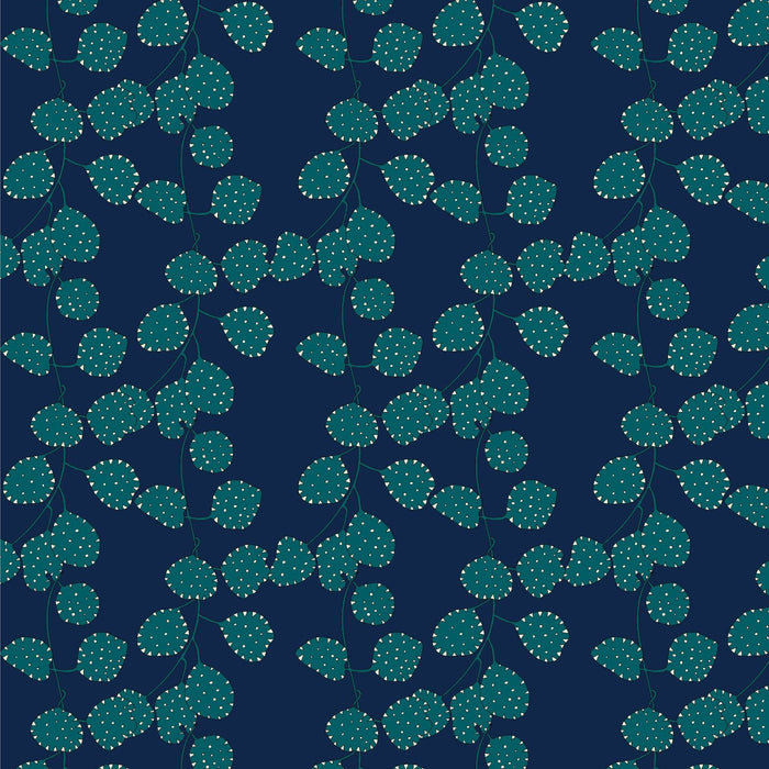 PRE - Order Sally Kelly - Sunshine - Honesty 54979D - 1 Indigo Half Yard - April 2026 - Modern Fabric Shoppe