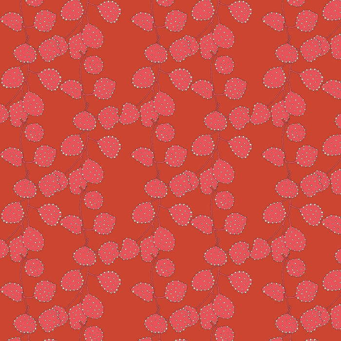 PRE - Order Sally Kelly - Sunshine - Honesty 54979D - 4 Crimson Half Yard - April 2026 - Modern Fabric Shoppe
