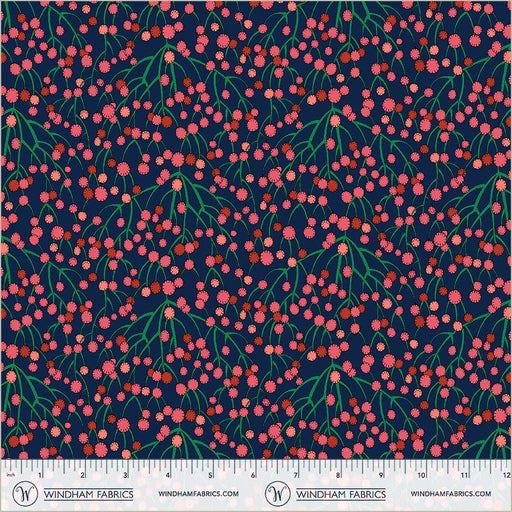 PRE - Order Sally Kelly - Sunshine - Huckleberry 54980D - 1 Indigo Half Yard - April 2026 - Modern Fabric Shoppe