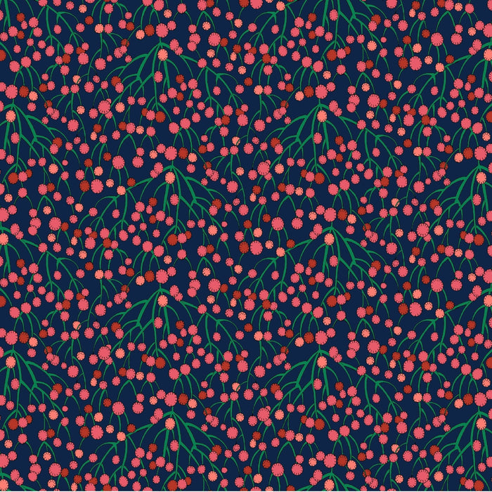 PRE - Order Sally Kelly - Sunshine - Huckleberry 54980D - 1 Indigo Half Yard - April 2026 - Modern Fabric Shoppe