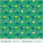 PRE - Order Sally Kelly - Sunshine - Polka Flower 54975D - 5 Chlorophyll - Half Yard - April 2026 - Modern Fabric Shoppe