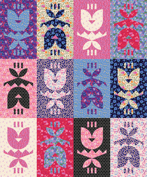 PRE - Order Sarah Watts - Bread and Butter Quilt Kit featuring Hello Alice - October 2025 - Modern Fabric Shoppe