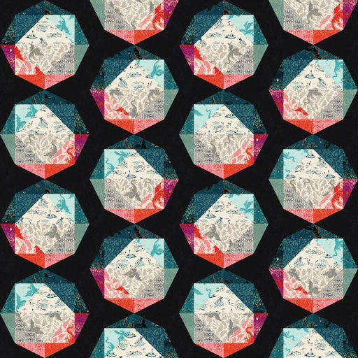 PRE - ORDER Sarah Watts - Crystal Creek Quilt Kit featuring Fire Glow - April 2026 - Modern Fabric Shoppe