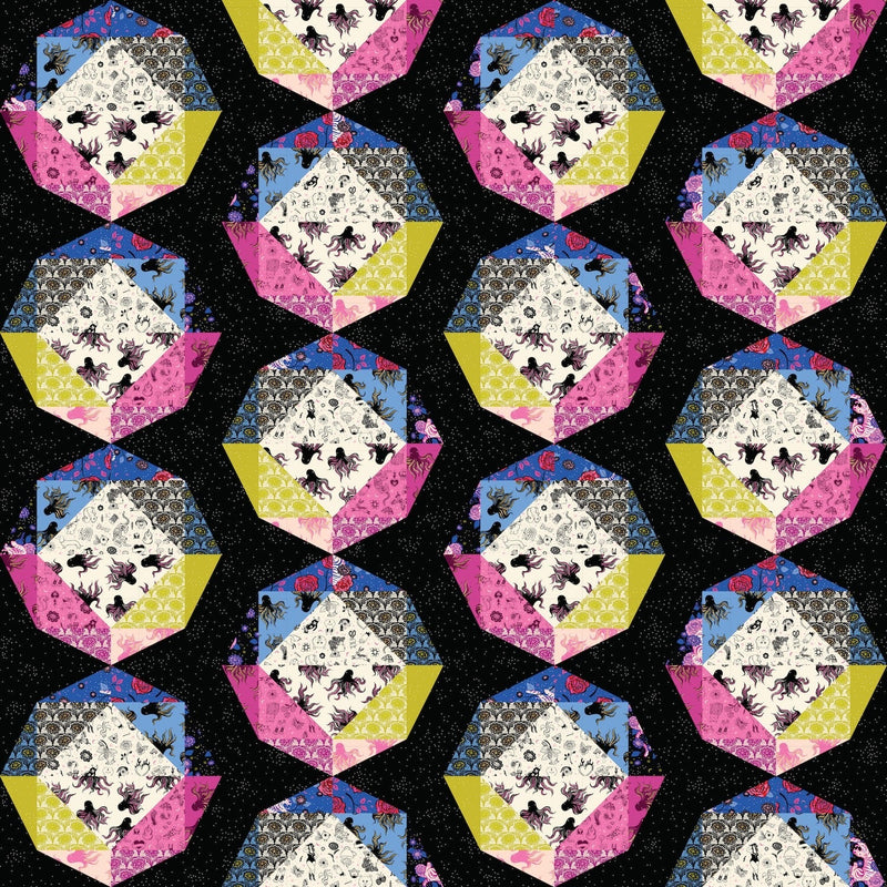 PRE - ORDER Sarah Watts - Crystal Quilt Kit featuring Ink Shop - October 2026 - Modern Fabric Shoppe