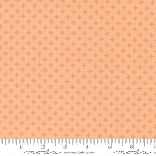 PRE - Order Scenery by Elizabeth Hartman - Diamonds Cantaloupe 51275 19 - Half Yard - May 2026 - Modern Fabric Shoppe