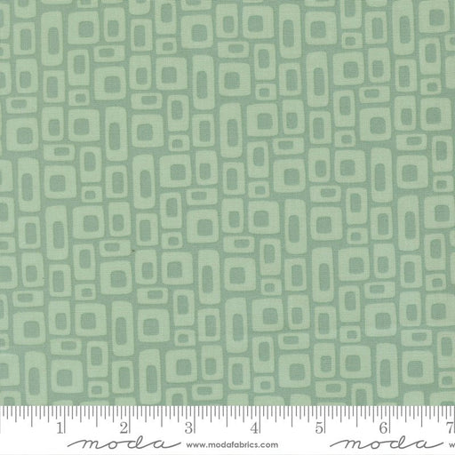 PRE - Order Scenery by Elizabeth Hartman - Marshmallow Dusty Jade 51273 18 - Half Yard - May 2026 - Modern Fabric Shoppe