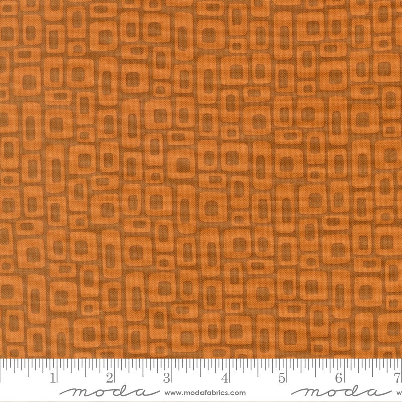 PRE - Order Scenery by Elizabeth Hartman - Marshmallow Rusty 51273 22 - Half Yard - May 2026 - Modern Fabric Shoppe