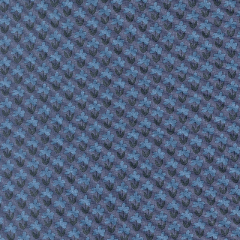 PRE - Order Scenery by Elizabeth Hartman - Meadow Denim 51271 15 - Half Yard - May 2026 - Modern Fabric Shoppe