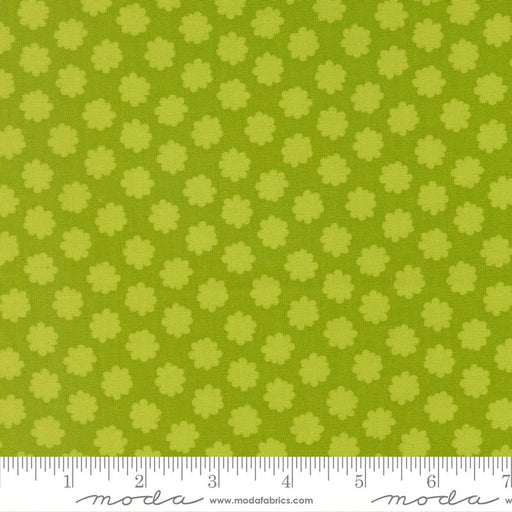 PRE - Order Scenery by Elizabeth Hartman - Puffball Lime 51276 14 - Half Yard - May 2026 - Modern Fabric Shoppe