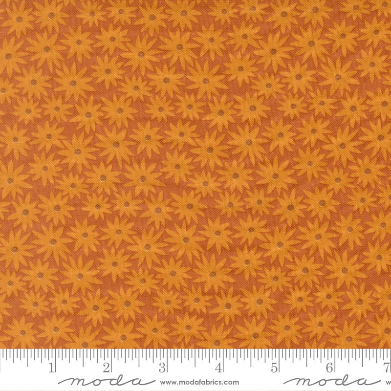 PRE - Order Scenery by Elizabeth Hartman - Sedum Dark Rusty 51270 22 - Half Yard - May 2026 - Modern Fabric Shoppe