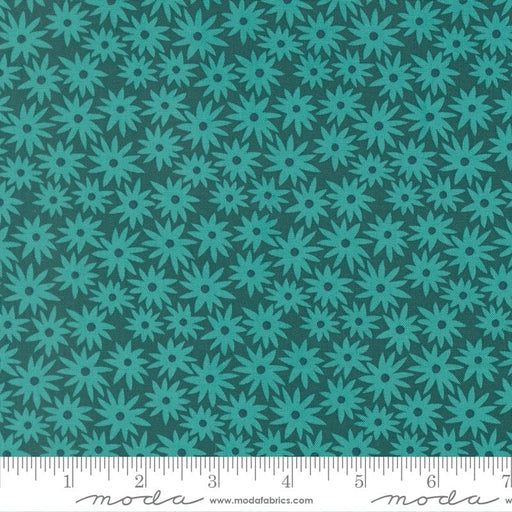 PRE - Order Scenery by Elizabeth Hartman - Sedum Dark Teal 51270 15 - Half Yard - May 2026 - Modern Fabric Shoppe