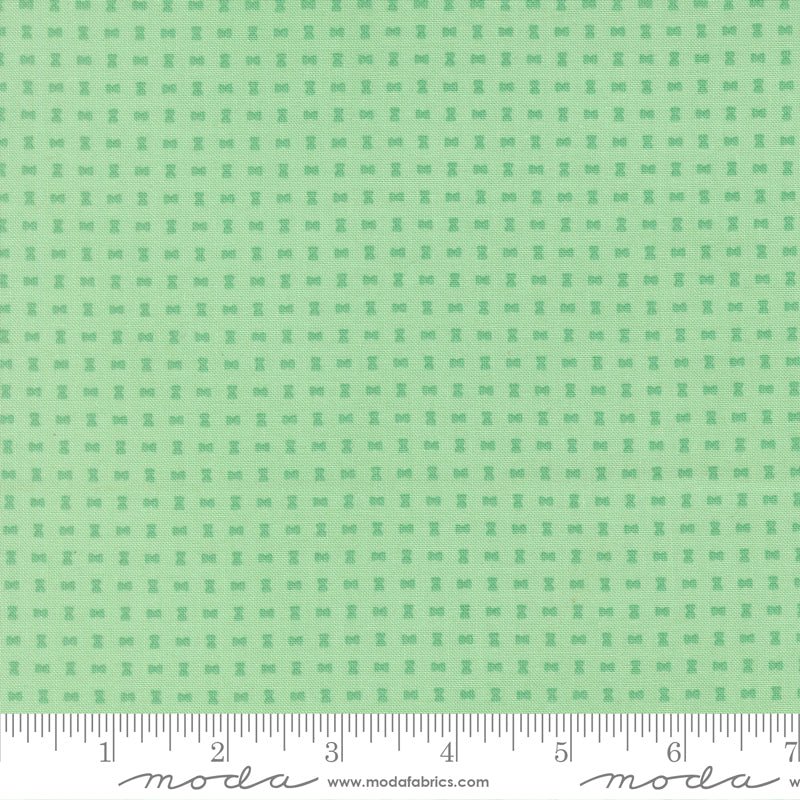 PRE - Order Scenery by Elizabeth Hartman - Spools Aqua 51277 18 - Half Yard - May 2026 - Modern Fabric Shoppe