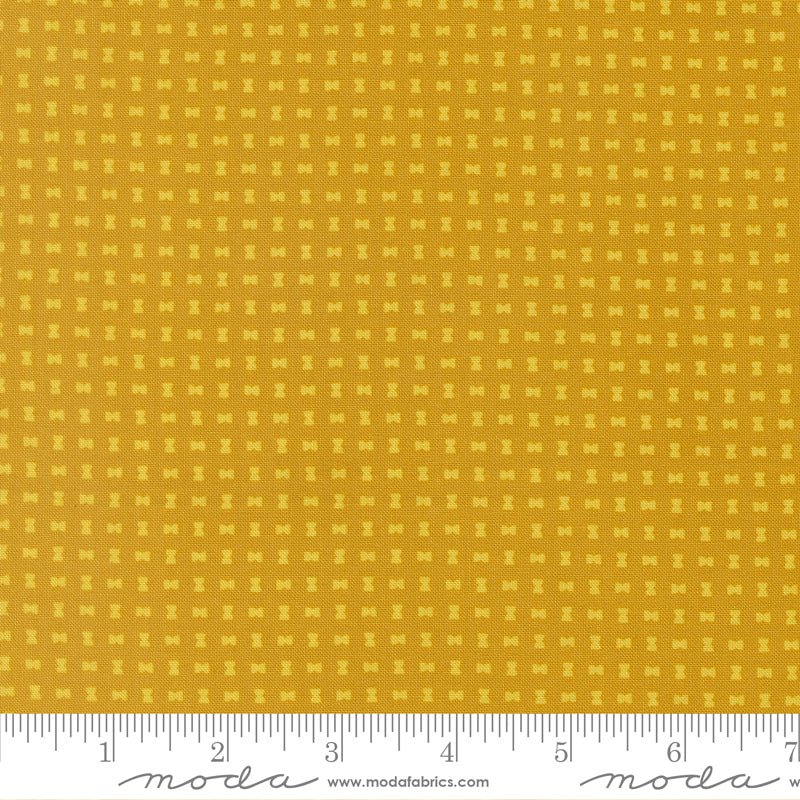 PRE - Order Scenery by Elizabeth Hartman - Spools Golden 51277 12 - Half Yard - May 2026 - Modern Fabric Shoppe