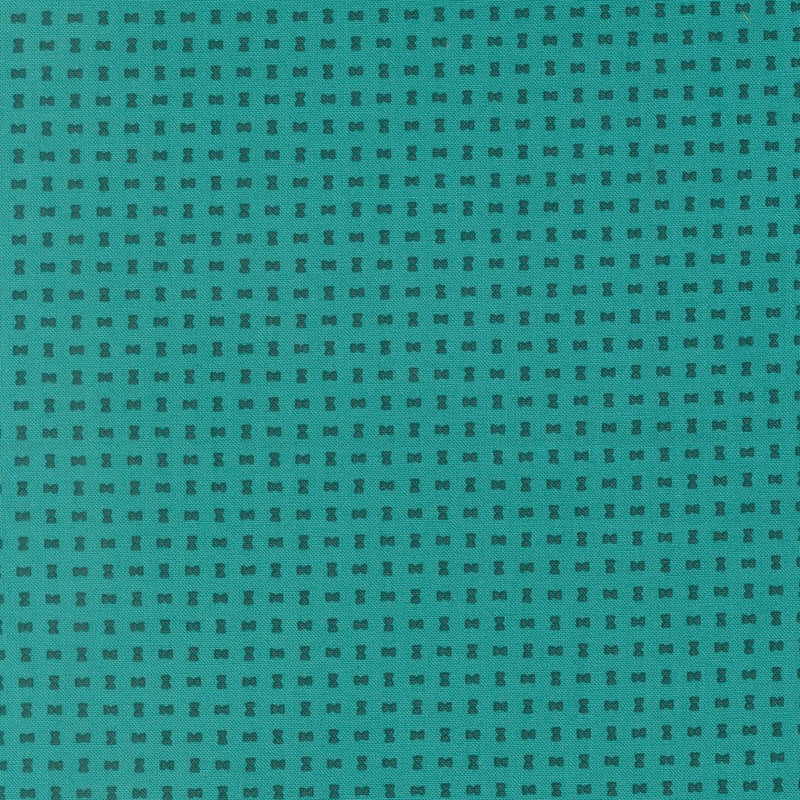 PRE - Order Scenery by Elizabeth Hartman - Spools Turquoise 51277 16 - Half Yard - May 2026 - Modern Fabric Shoppe